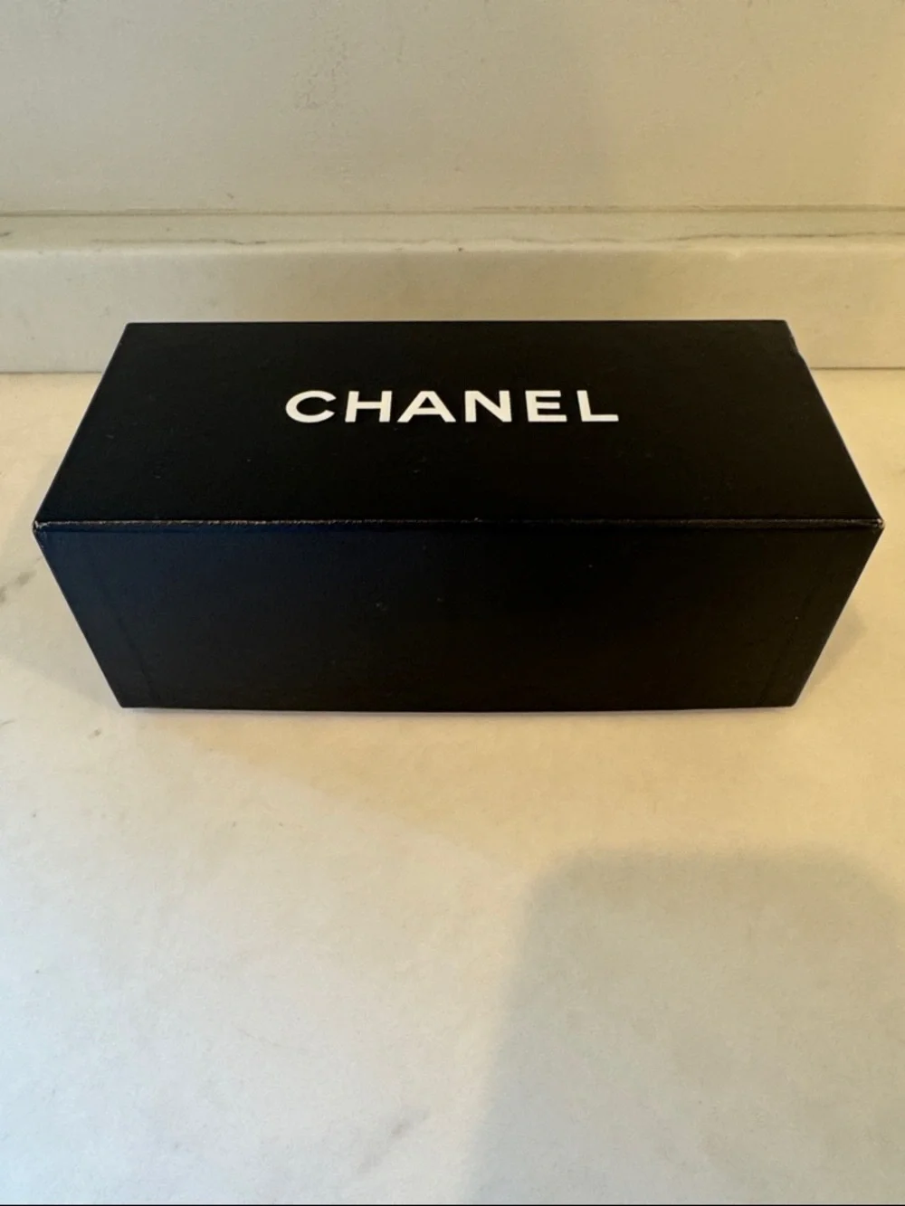 CHANEL Black and White Branded Box with Booklets 7x3x3